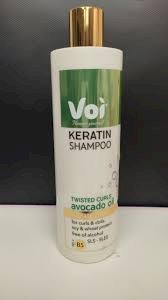 voi keratin sulfate free avocado oil shampoo